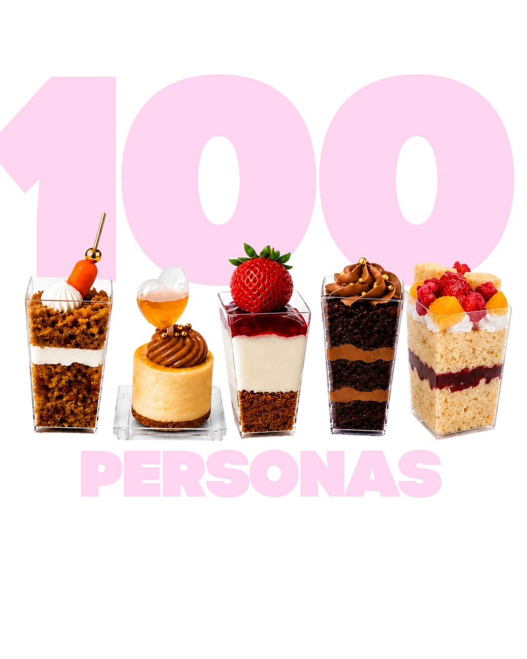 Mesa de Postres para 100 Personas